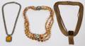 GOLDEN HUE COSTUME NECKLACES THREE