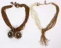 COSTUME MULTISTRAND NECKLACES TWO