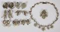 JOMAZ  OTHER COSTUME EARCLIPS NECKLACEBROOCH