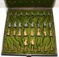 JOHN OF GAUNT METAL CHESS SET