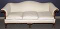CHIPPENDALE STYLE UPHOLSTERED SOFA MID 20TH C