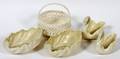 LENOX PORCELAIN SHELL  SWAN DISHES FOUR
