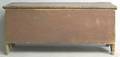 New England painted pine blanket chest