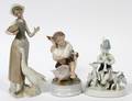 LLADRO ROYAL COPENHAGEN  GERMAN PORCELAIN FIGURES