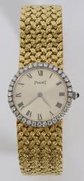 18 KT YELLOW GOLD PIAGET LADYS WATCH