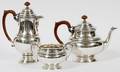 ENGLISH STERLING COFFEE  TEA SET BY ADIE BROS LTD
