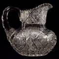 LIBBEY IMPERIAL BRILLIANT CUT GLASS PITCHER