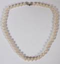 85MM NATURAL SALTWATER AKOYA PEARL NECKLACE GIA