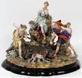 MEISSEN PORCELAIN PLATEAU GROUP LATE 19TH C