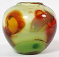 HERB BABCOCK ART GLASS VASE 15328 1981