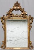 SYROCO DECORATIVE MIRROR LATE 20TH C H 59 W 38