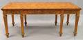 HENREDON BURL  INLAID WOOD DESK 20TH C