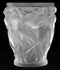 LALIQUE BACCHANTES CRYSTAL VASE