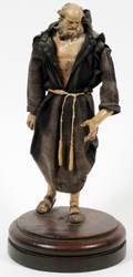 NEAPOLITAN GESSO  WOOD CRCHEFIGURE 18TH19TH C