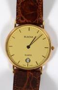 BULOVA 18KT GOLD MANS WRISTWATCH