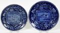 ENOCH WOOD SONS HISTORICAL BLUE TRANSFER PLATES
