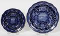 CLEWS HISTORICAL BLUE TRANSFER PLATES C 1830 TWO