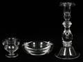 STEUBEN GLASS TABLEWARE THREE