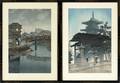 KAWASE HASUI WOODBLOCK PRINTS TWO