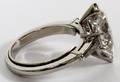 MARQUISE DIAMOND  PLATINUM RING 418 CT