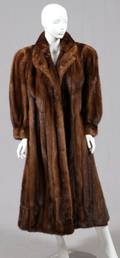 HUDSONS FUR SALON LADYS MINK COAT