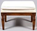 FRENCH PROVINCIAL STYLE WALNUT BENCH