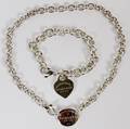 TIFFANY  CO STERLING SILVER BRACELET  NECKLACE