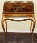 LOUIS XV STYLE VERNIS MARTIN LADYS DESK 19TH C