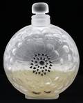 LALIQUE DAHLIA GLASS COLOGNE BOTTLE