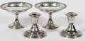 GORHAM STERLING WEIGHTED CANDLESTICKS  COMPOTES