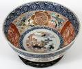 CHINESE IMARI PORCELAIN BOWL 19TH C