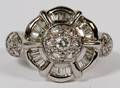 PLATINUM  DIAMOND RING