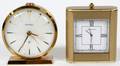 TIFFANY  CO AND BUCHERER TRAVEL CLOCKS TWO