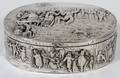 EUROPEAN 800 SILVER BOX LATE 19THEARLY 20TH C