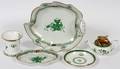 HEREND CHINESE BOUQUETGREEN  OTHER TABLEWARE