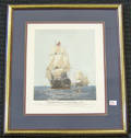 Two WI Wyllie engraved ship portraits