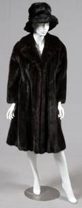 L STEINBACH LADYS MINK COAT  HAT VINTAGE