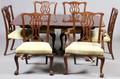 BAKER FURNITURE CO MAHOGANY DINING SET MID 20TH C