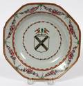 CHINESE EXPORT PORCELAIN ARMORIAL BOWL C 1800