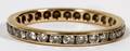 14KT YELLOW GOLD  DIAMOND ETERNITY BAND