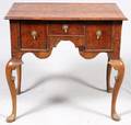 ENGLISH WILLIAM  MARY STYLE WALNUT LOW BOY C 1750