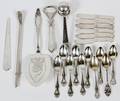 DANISH  AMERICAN STERLING HORS DOEUVRE FLATWARE