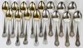 GORHAM LANCASTER STERLING CONDIMENT SPOONS 16PCS