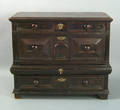 Jacobean oak chest of drawers late 17th c
