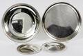 AMERICAN STERLING TRAYS  PLATES FOUR PIECES
