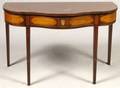 KINDEL SHERIDAN STYLE MAHOGANY CONSOLE TABLE