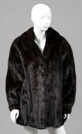 KAY ANOS FURS MINK HALFLENGTH COAT