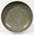 ANTIQUE CHINESE CELADON LOW BOWL