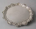 George II silver salver 1754