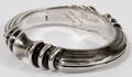 BRIAN BERGNER STERLING BANGLE BRACELET 1986